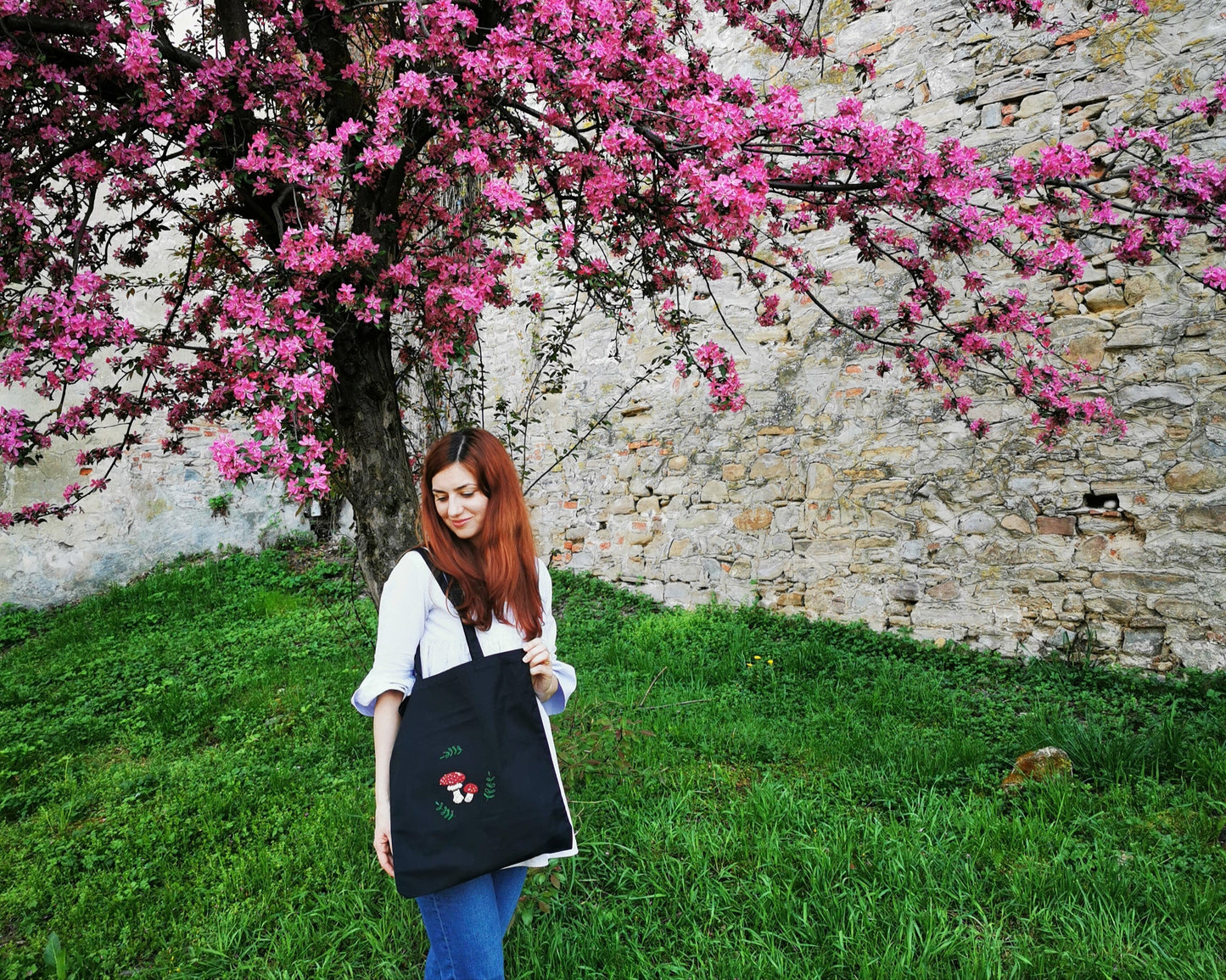 Tote bag Forest Mushrooms