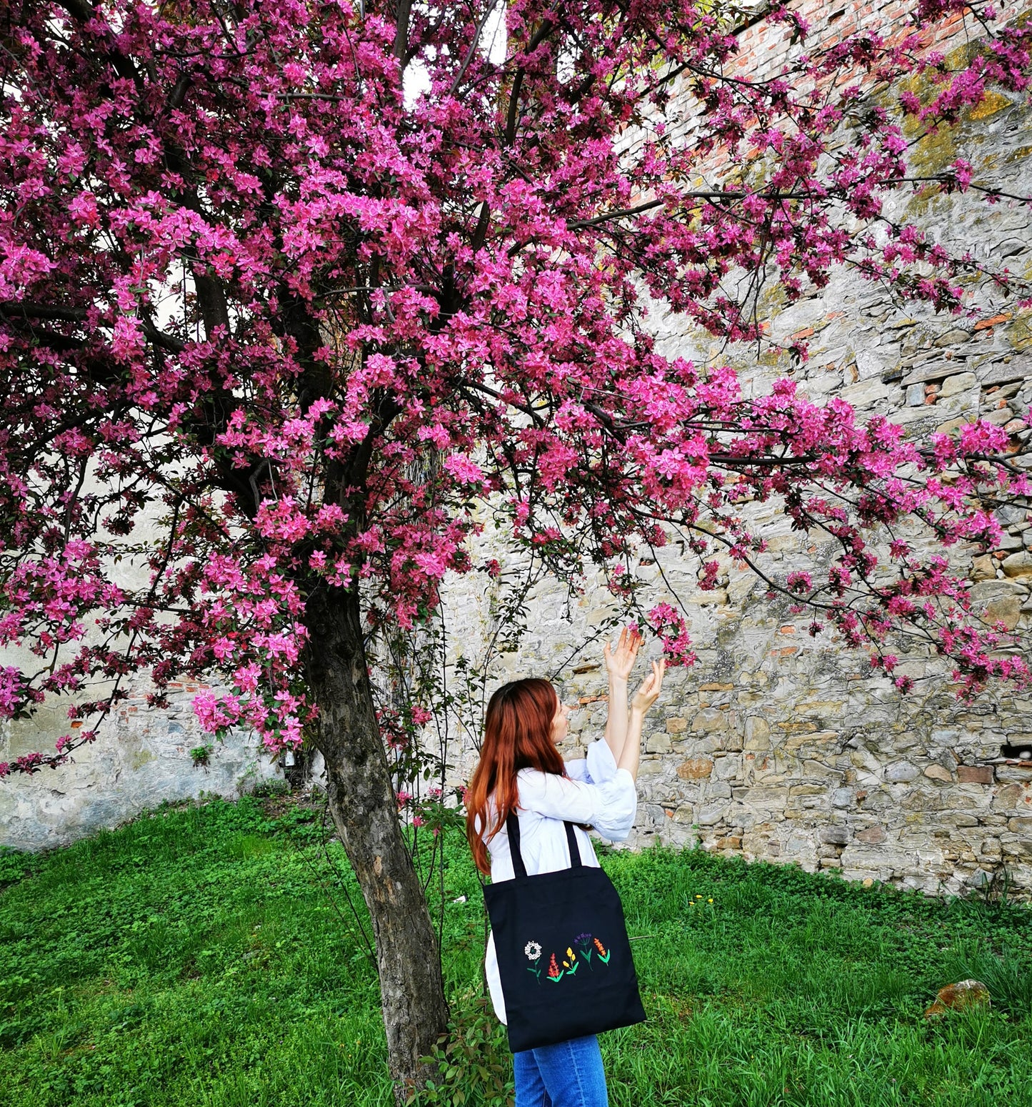 Tote bag Wild Flowers