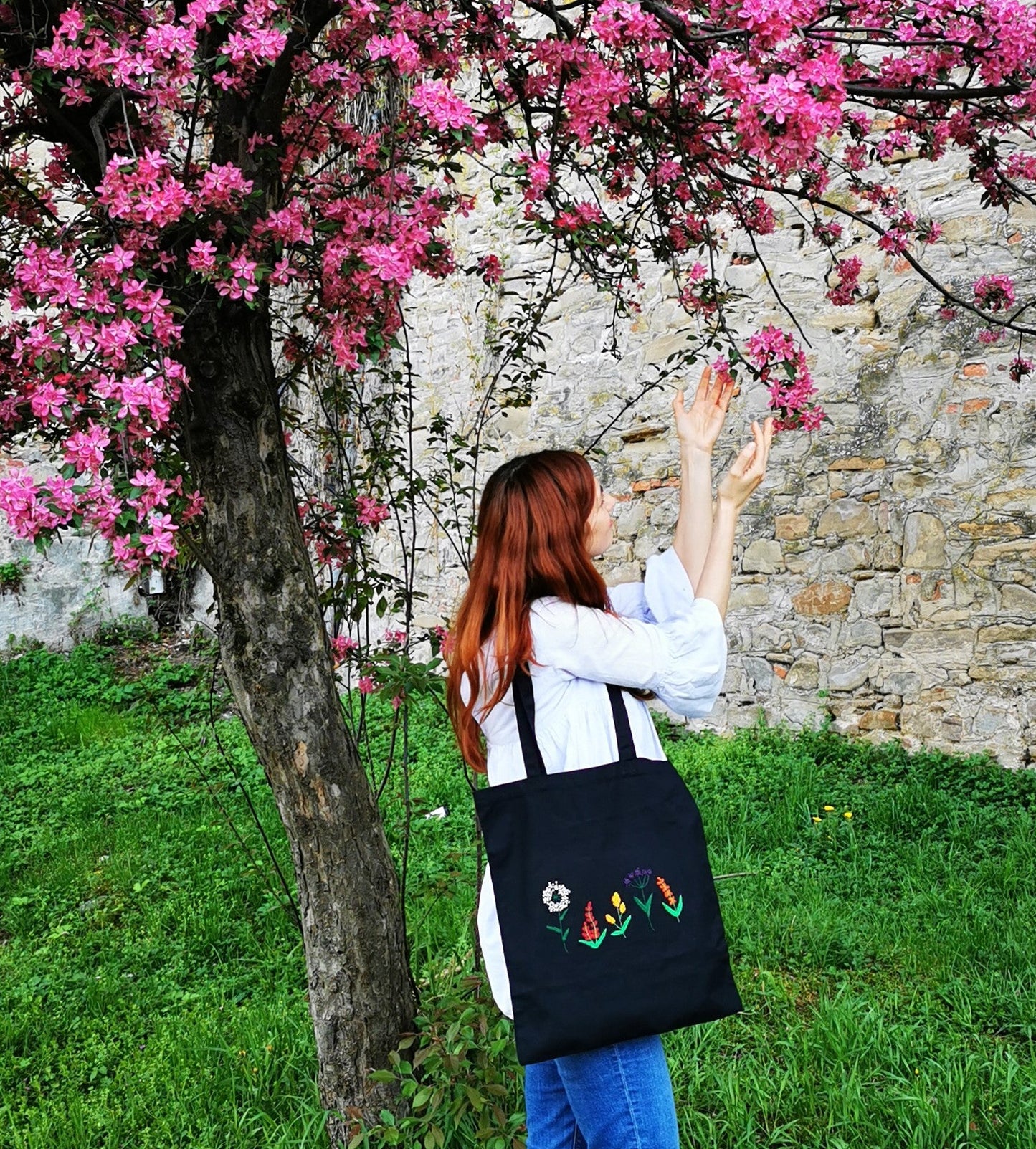 Tote bag Wild Flowers